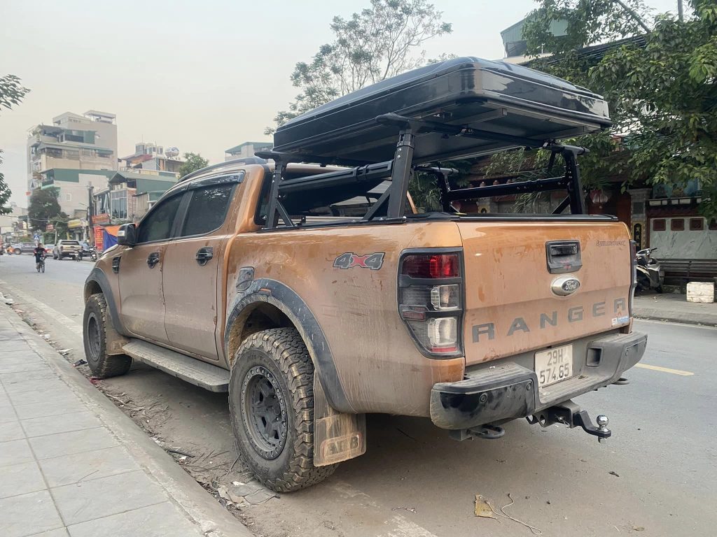 Lều hamer camp lắp xe ford ranger